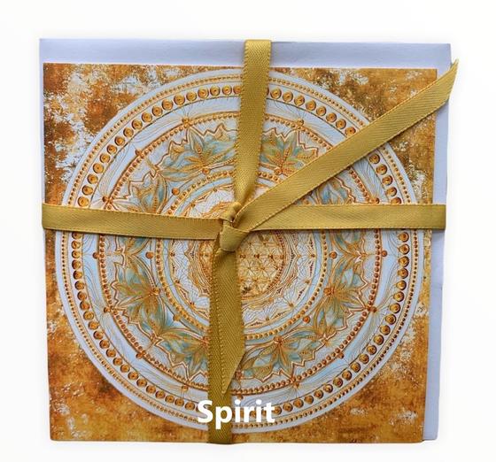 Karte mit Schleife und Umschlag, Love Blessing