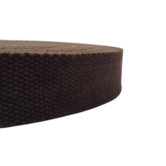 Gurtband 32mm Sepia