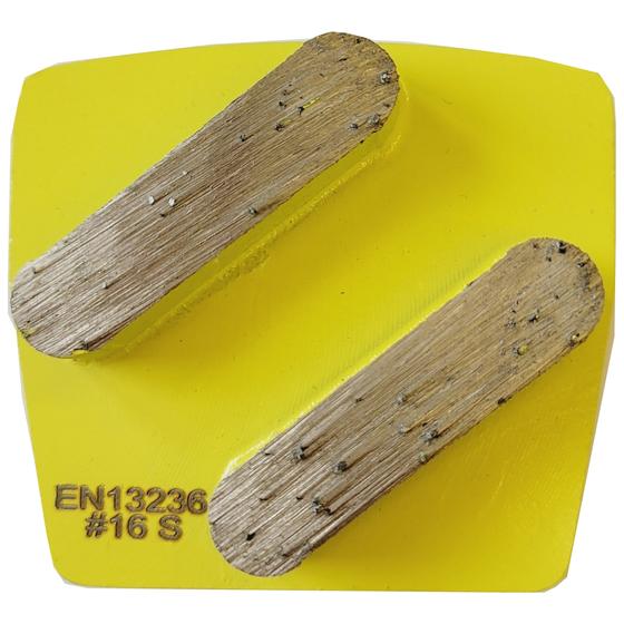 Diamant Schleifschuh <br> K 16/20 für Beton <br> passend für Grundteller Ø 250 mm