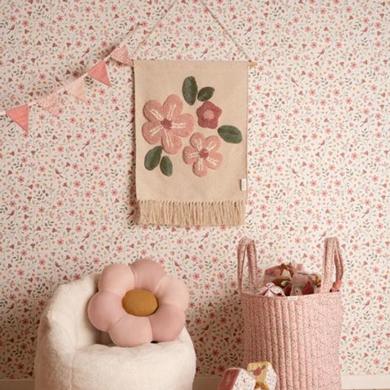 Little Dutch Girlande mit Wimpeln Fairy Garden Rosa