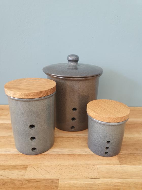 Vorratsdosen Schiefer