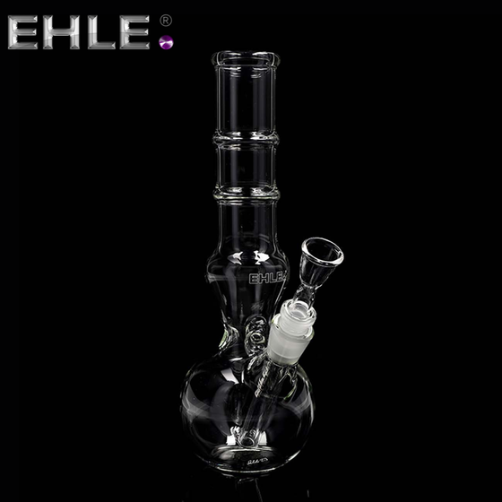 Glasbong, Ehle.®, Kugel mit Rillen, Ice