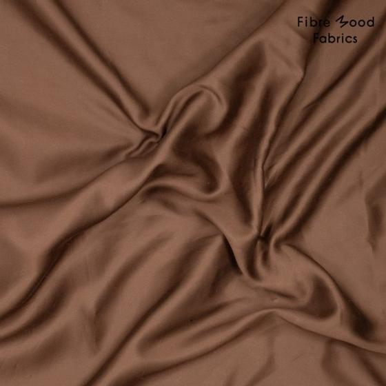 Lyocell Satin braun