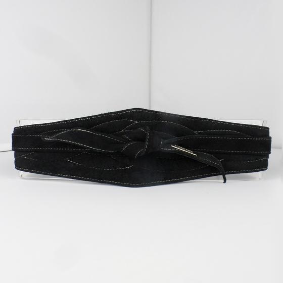 goldmarie Wickelgürtel SOFT Wildleder - schwarz