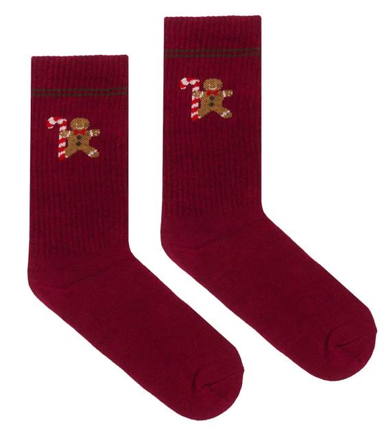 Socken Sport Organic Gingerbread Christmas von Kabak