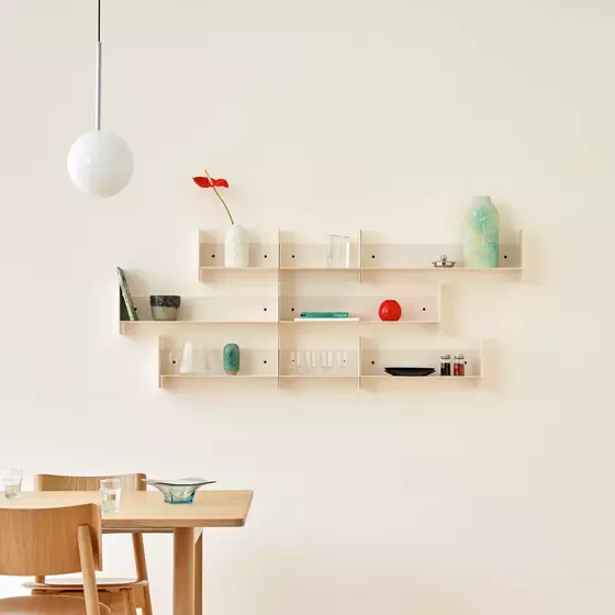 PLI Wandregal Cream White 30 - 60cm
