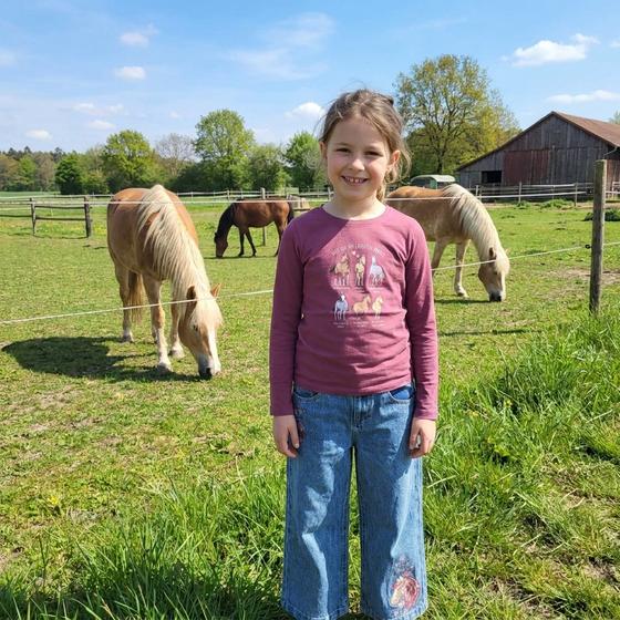Langarmshirt "Horses", Baumwolle