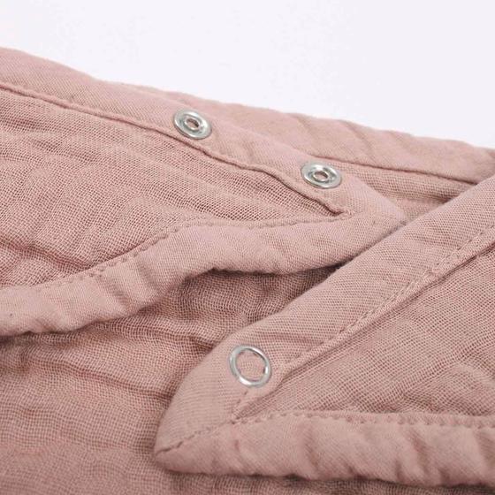 Müsli by Green Cotton Musselin Bib Rose Wood