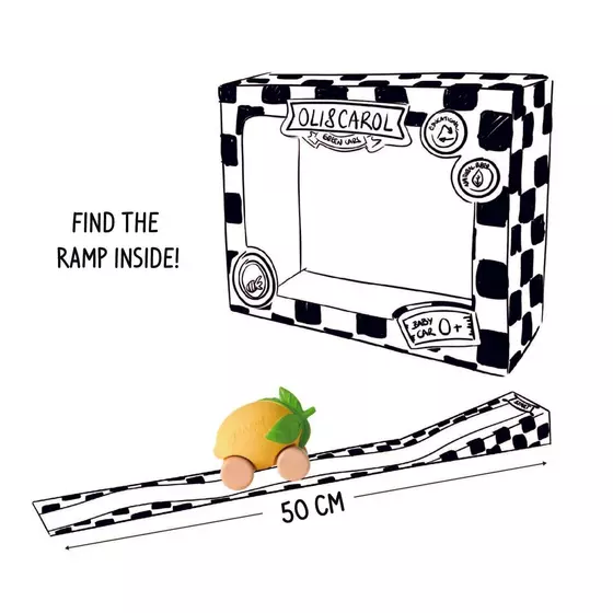 Oli&Carol Baby Car Lou The Lemon