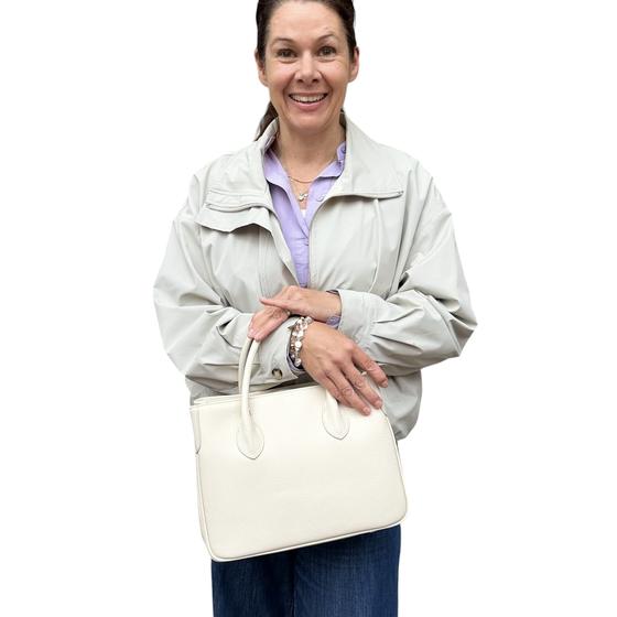 Maxima Handtasche klein beige creme