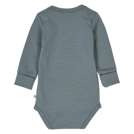 Müsli by Green Cotton Cozy Me Body Langarm Stormy Blue