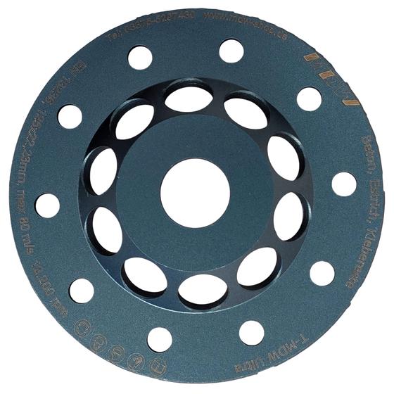 Diamant Schleifteller <br> Typ T-MDW Ultra <br> Ø 125 / 180 mm <br>Universelle Anwendung