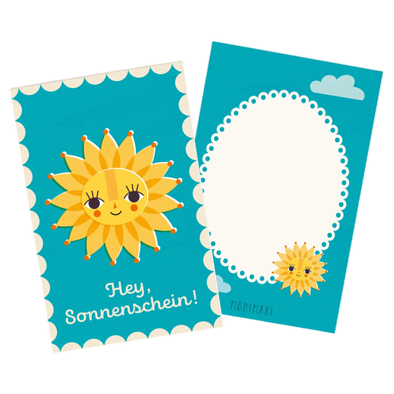 Minigruß Sonnenschein