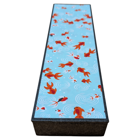 Bleistift Schachtel Fische