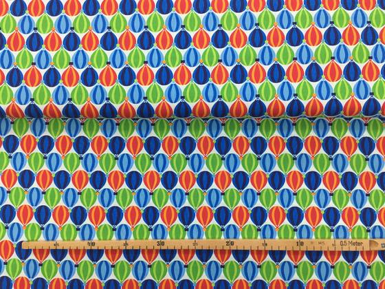 Baumwolle Junge Linie Heißluftballon