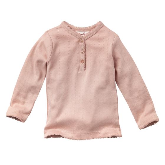 People wear Organic Langarmshirt Henley Rosenholz