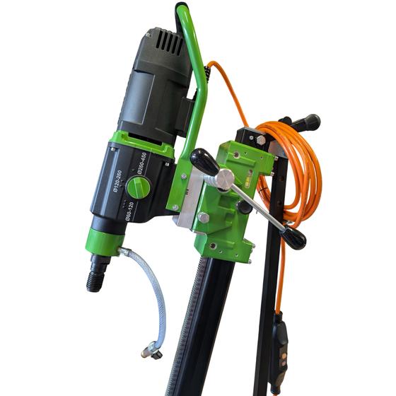 Eibenstock Kernbohreinheit <br> PLE 450 inklusive <br>1x Diamant Premium Dach Bohrkrone Ø 300 mm, Wasserdruckbehälter aus Metall & Befestigungsset