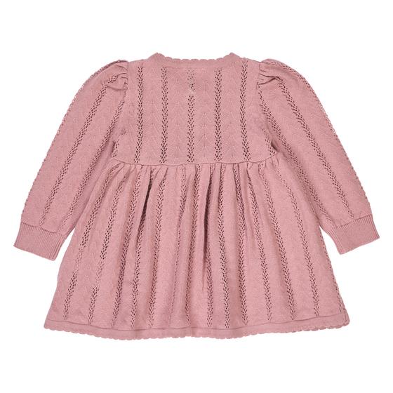 Müsli by Green Cotton Pointelle Strickkleid Nostalgia Rose