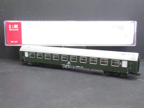 Rivarossi HR 4307 -03 Reisezugwagen Pannonia Express DR 2 Klasse grün Spur H0 OVP