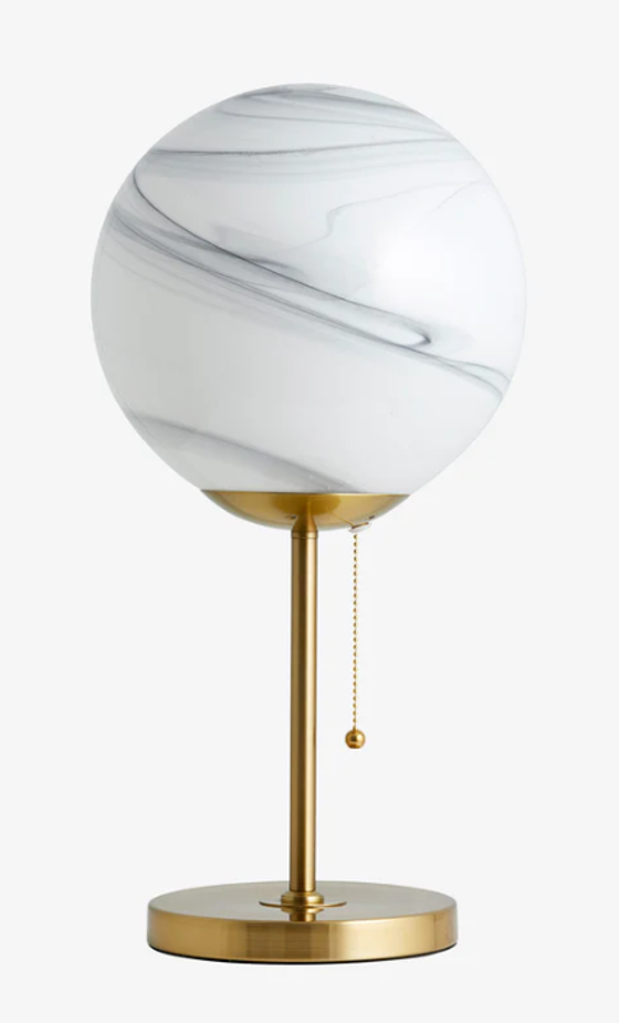 Lampe | Tischleuchte Fauna - Marmoroptik