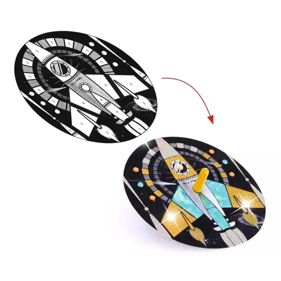 Djeco DIY Kreisel Hypno Cosmos