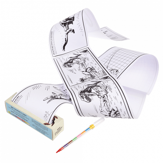 Rex London Mini Mal & Spielrolle Prehistoric Land