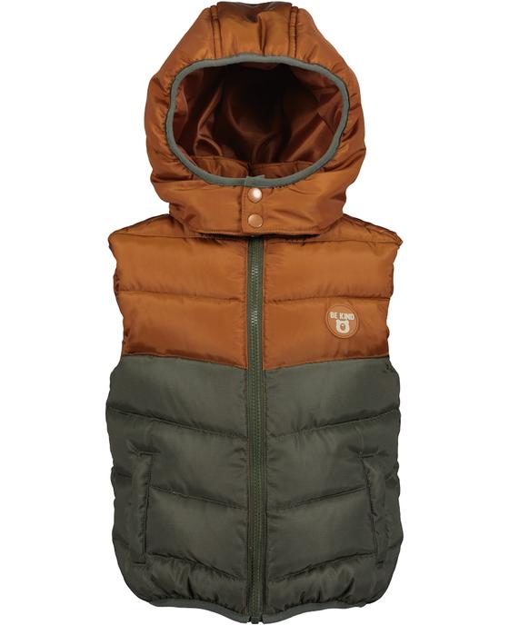 Outdoor-Weste mit abnehmbarer Kapuze