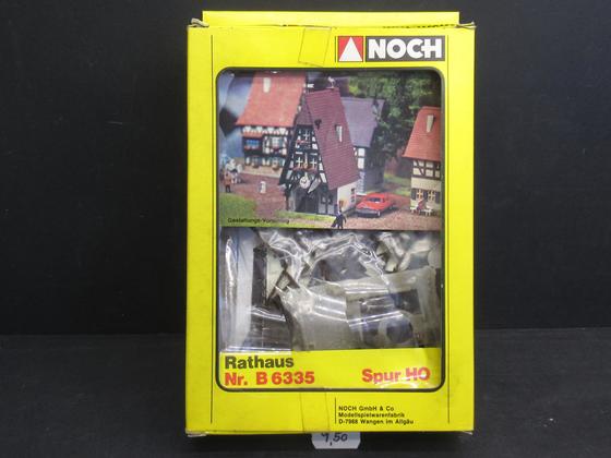 Noch 6335 Bausatz Rathhaus mit Uhr Spur H0