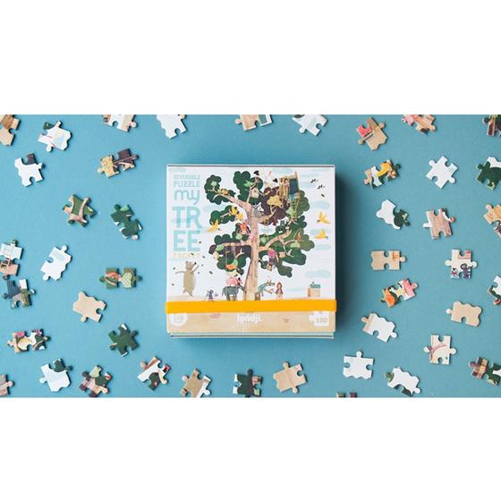 Londji Puzzle Tree Pocket Puzzle 100 Teile