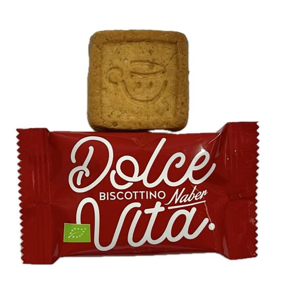 Bio Mürbteigkeks_Dolce Vita_Naber Keks_Folie_Schönbergers Kaffeegreissler