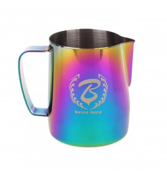 Milchkännchen Regenbogen_Schönbergers Kaffeegreissler