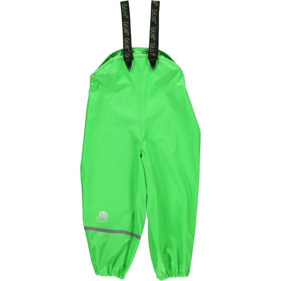 Regenhose, Matschhose, mit Latz, grün