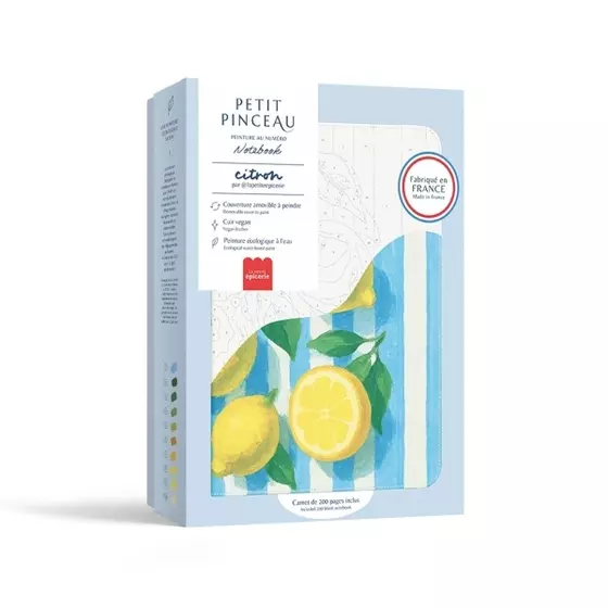 La Petite Épicerie Notizbuch Malen Nach Zahlen Zitronen 