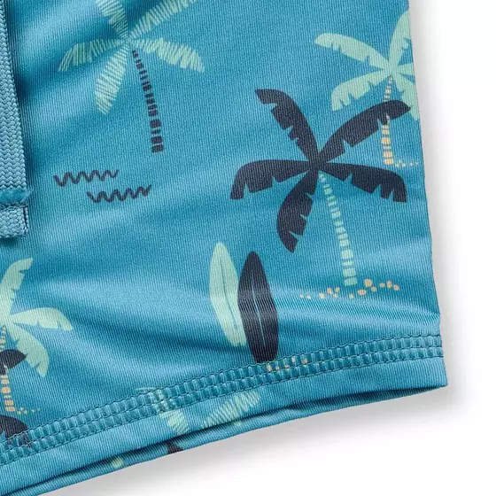 Sense Organics Badehose Medan Palms Blue