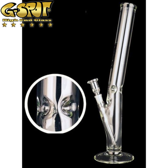 Glasbong, G-Spot®, Gebogen, Eis, M-Size, 5mm