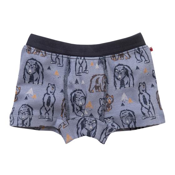 People wear Organic Boxershorts 2er Pack Grizzly Uni Nachtblau