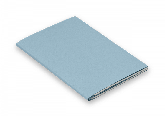 reinheft L - punktiert Notizheft, blau