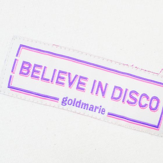 goldmarie Hoodie I BELIEVE IN DISCO - New Edition Label - creme