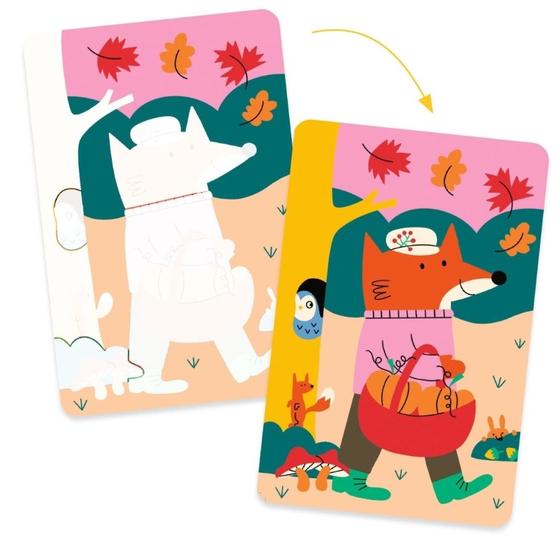 Djeco Zauber Malbilder 4 Jahreszeiten