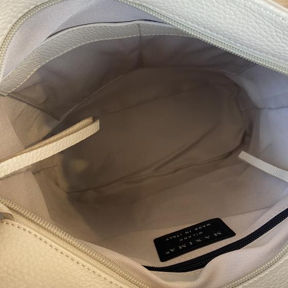 Maxima Handtasche Henkeltasche, nero, schwarz