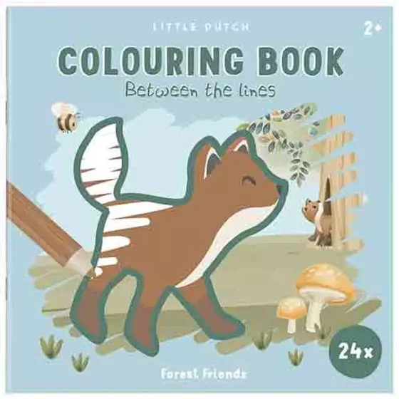 Little Dutch Malbuch Forest Friends