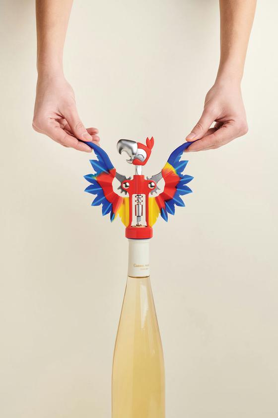 MAGS Korkenzieher und Flaschenöffner PINOT Papagei