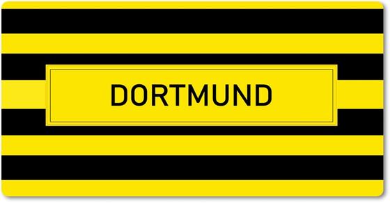 Dortmund Kühlschrankmagnet Geschenkidee Fussballfan Fussball,  Heimspiel, Spieltag, Schwatzgelb, Fussballhauptstadt, Tempel, Stadion, Nordrhein Westfalen