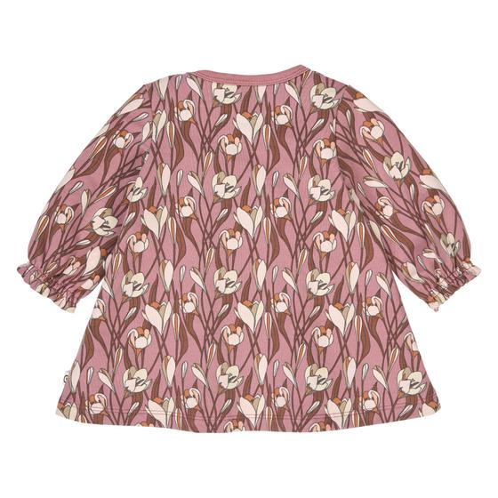 Müsli by Green Cotton Baby Kleid Langarm Autumn Nostalgia Rose