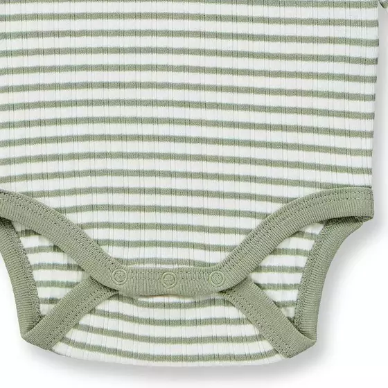 Sense Organics Body Langarm Yvon Sage Stripes