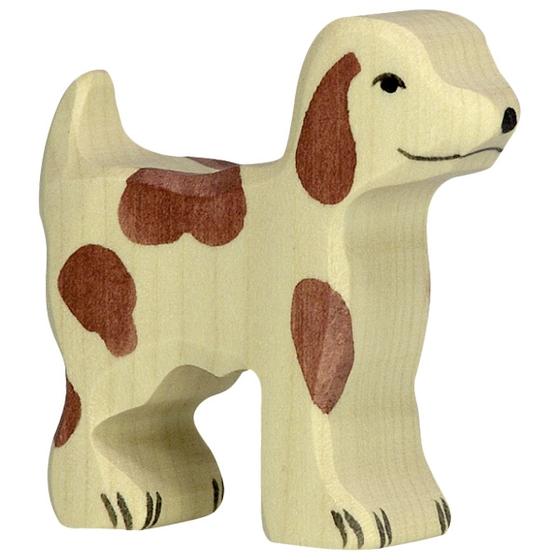 Holztiger Holztier Hofhund klein