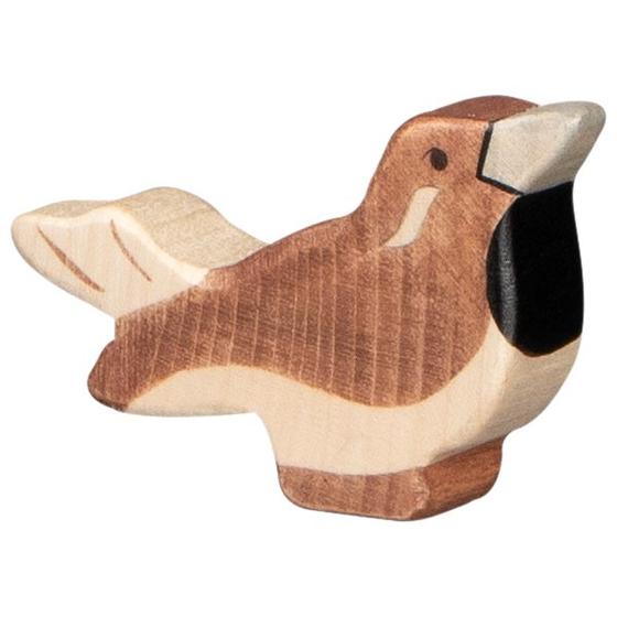 Holztiger Holztier Spatz