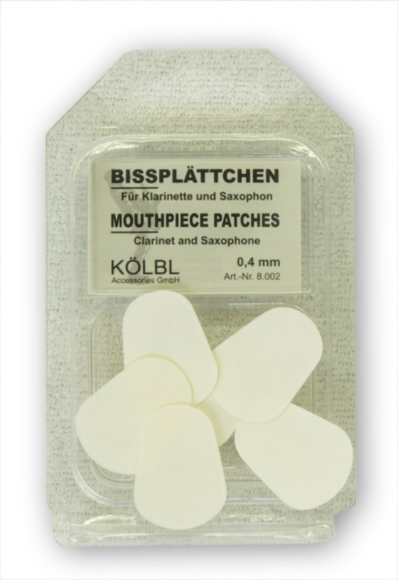  Kölbl Bissplatten 6er weiß