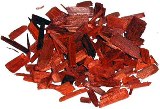 Sandelholzspäne rot
