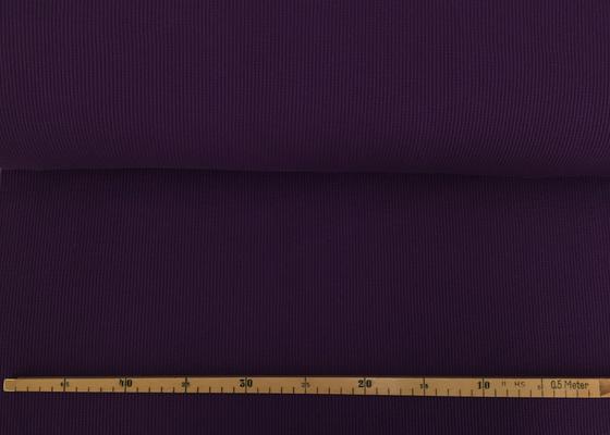 Waffeljersey lila
